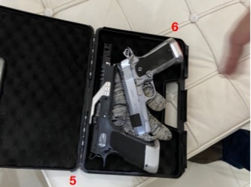 Case com 2 armas de Glauco foi deixado na casa onde ocorreu o crime pelo filho de 16 anos