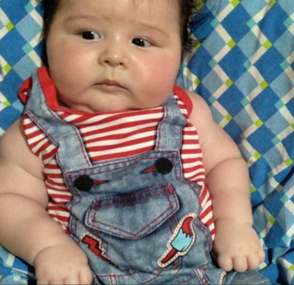 Jos Antnio foi diagnosticado com AME em Rondonpolis (MT)  Foto: Instagram/Reproduo