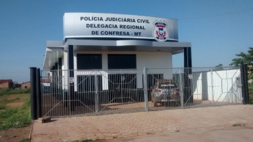 Pris�o foi cumprida por policiais civis de Confresa. � Foto: Pol�cia Civil