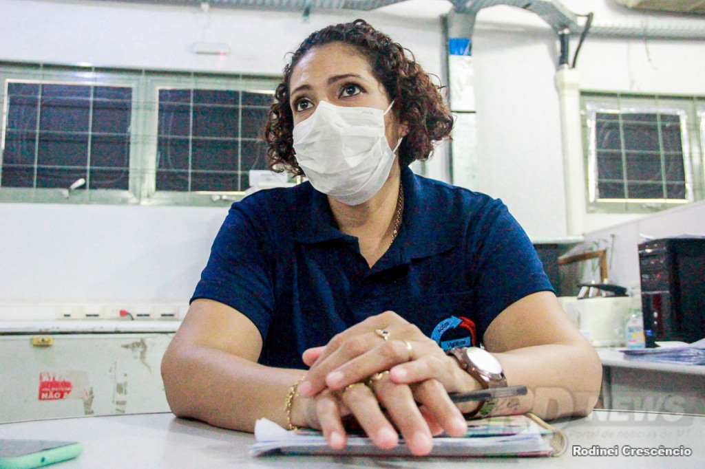 Gerente de vigilncia em doena e agravos transmissveis da Vigilncia Sanitria, Flvia Guimares, destaca que distanciamento social ainda  necessrio