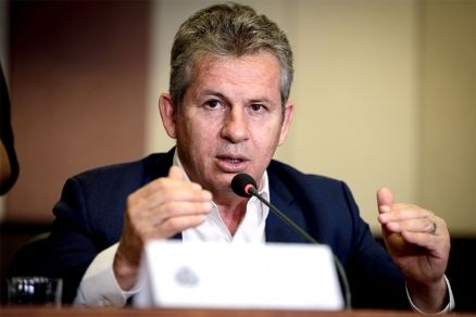 O governador de Mato Grosso, Mauro Mendes: troca de modal