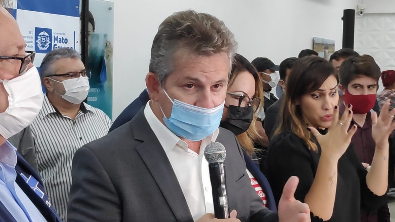 Aps reunio com presidente do Ibrachina, o governador Mauro Mendes (DEM) assinou carta de apelo a Bolsonaro para abrir dilogo com a China