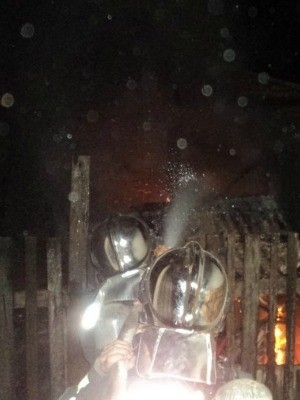 Incndio causou apenas danos materiais.