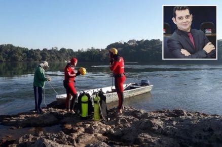 Thiago Souza (detalhe) estava desaparecido desde o sbado