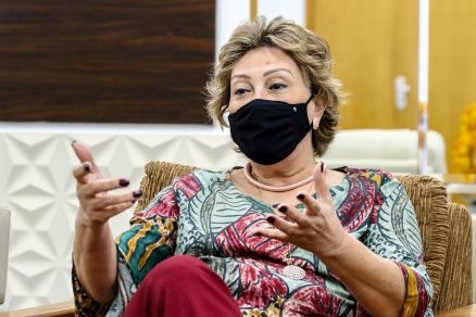 A desembargadora Maria Helena Póvoas, presidente do Tribunal de Justiça de Mato Grosso