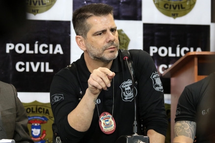 O delegado Flávio Stringueta, que deixou a GCCO após publicação de artigo