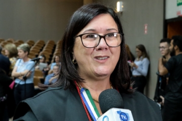 A desembargadora Helena Maria, que negou recursos de supermercados