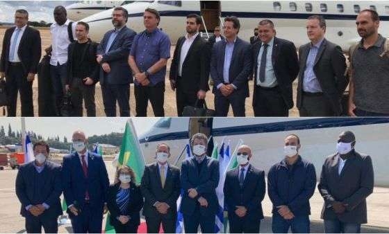 Comitiva brasileira  obrigada a usar mscara e seguir medidas contra a Covid em Israel