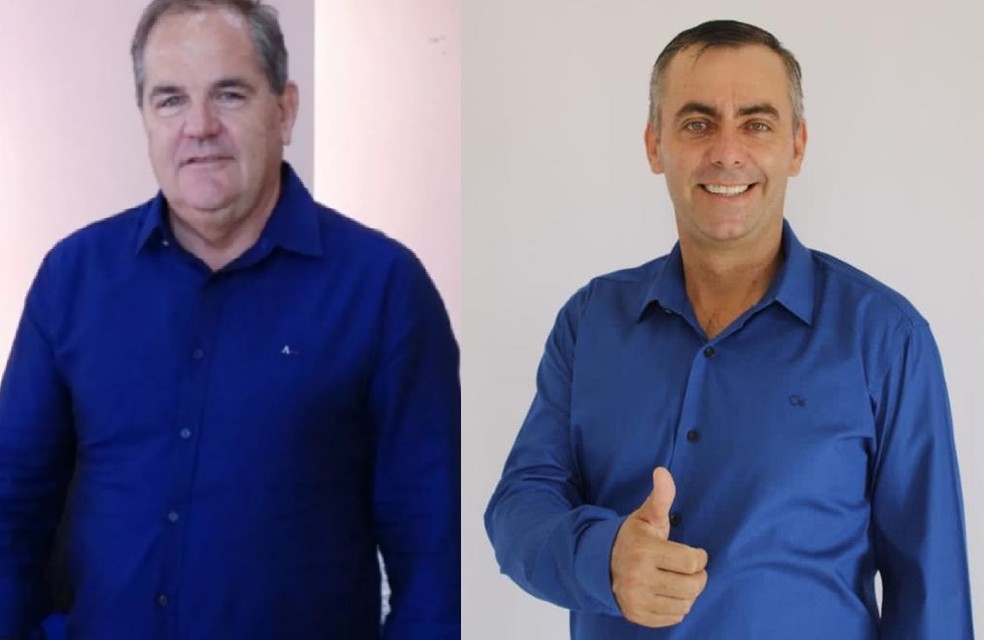 Carlos Alberto Capeletti ( esquerda) e Jlio Csar ( direita)  Foto: Montagem/G1