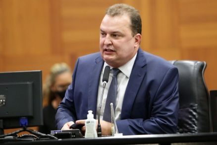 O presidente da Assembleia Legislativa, Max Russi: cadeira de Silvio Fvero