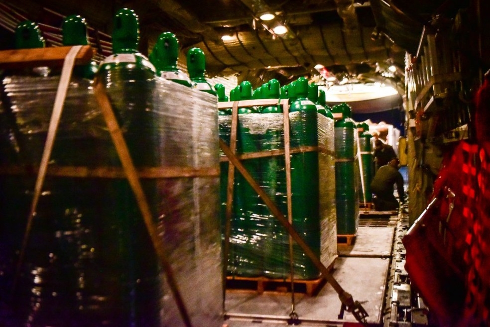 Consumo de oxignio tem aumento em MT  Foto: Tarso Sarraf/AFP