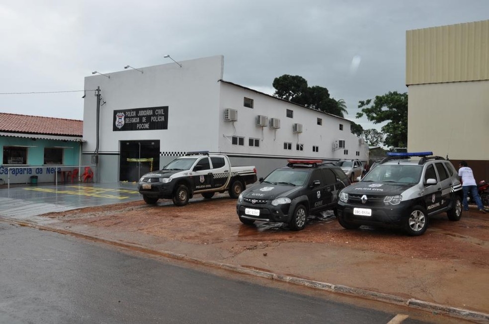 Delegacia da Polcia Civil em Pocon  Foto: Polcia Civil de Mato Grosso/Assessoria