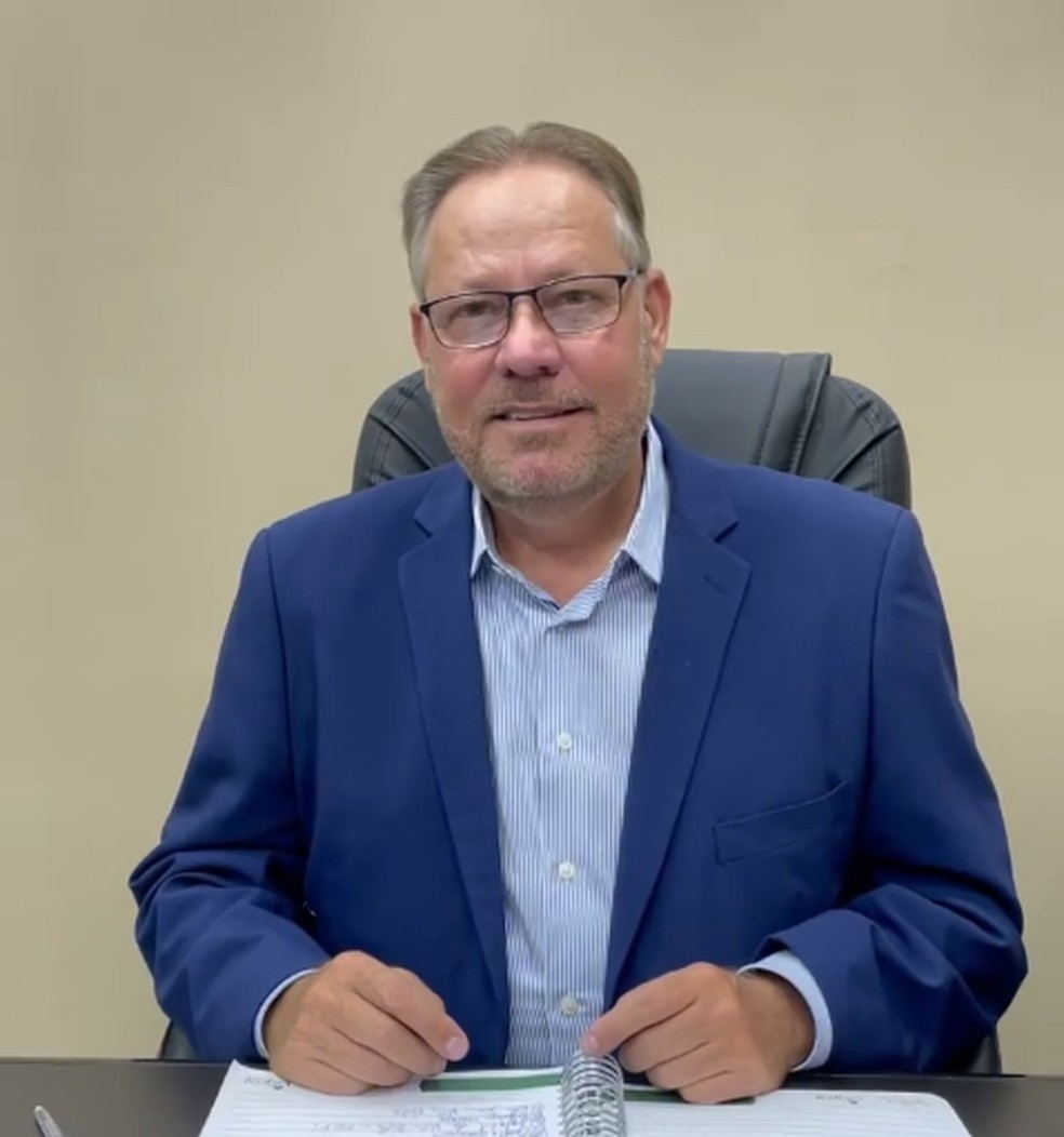 Secretrio de Sade de Mato Grosso, Gilberto Figueiredo, retornou s atividades na SES-MT  Foto: Reproduo