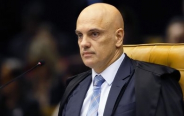 Alexandre de Moraes: alvo prioritrio dos bolsonaristas por atuar contra fake news e ameaas a ministros