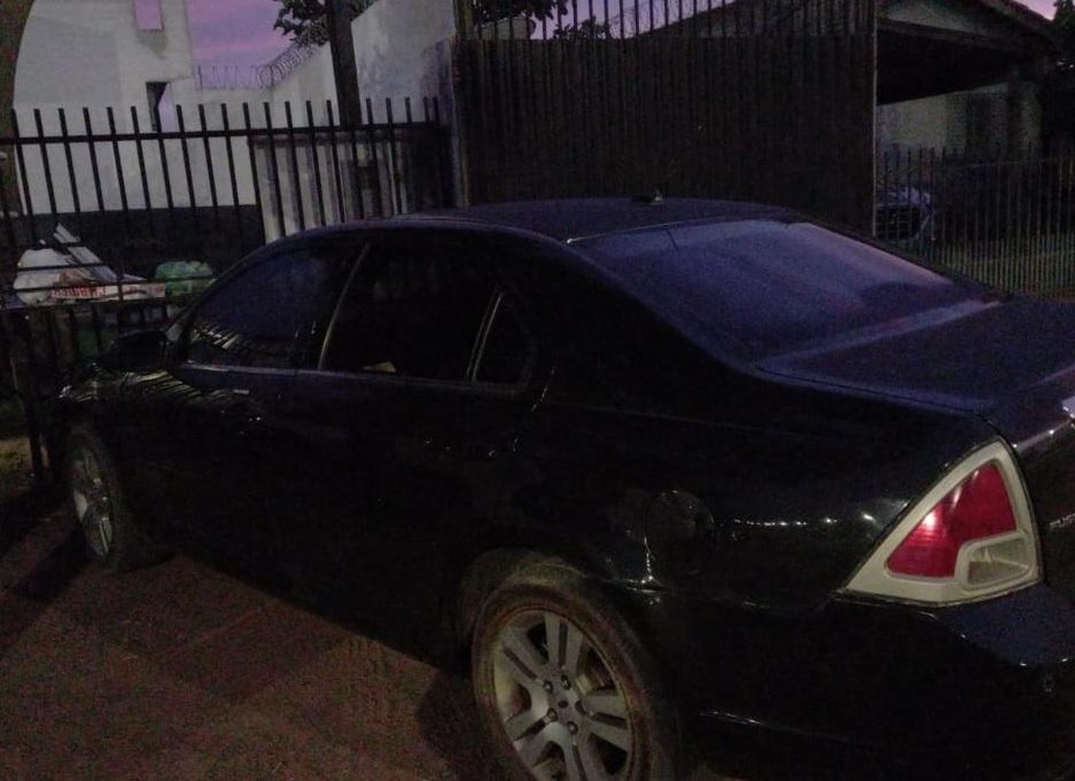 Duas mulheres foram presas na madrugada desta sexta-feira (14) suspeitas de aplicarem o golpe do boa noite, Cinderela para roubarem um carro em Sapezal  Foto: Polcia Militar de Mato Grosso