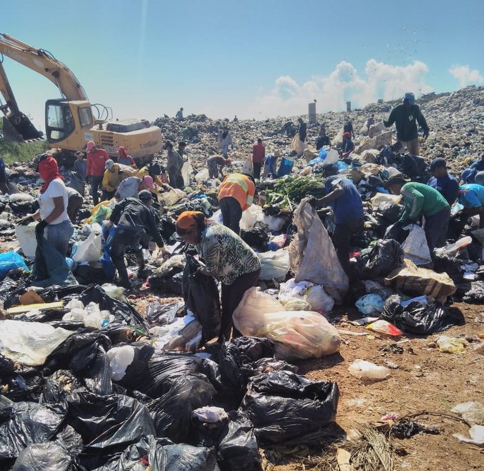 Exposio de catadores  doenas aumentou durante a pandemia  Foto: Thiago Duarte/Arquivo pessoal