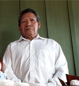 Cacique Vandemiro Yamore, de 71 anos, morreu nesta tera-feira (1) vtima da COvid-19 em Mato Grosso  Foto: Facebook