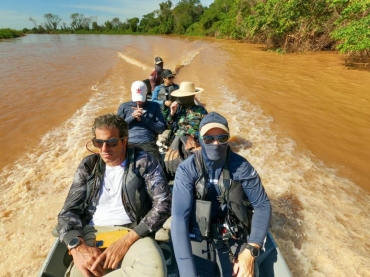 Expedi��o Alvaro Garnero em Mato Grosso - Foto por: M�rcio Silveira / Larissa Dias/Sedec