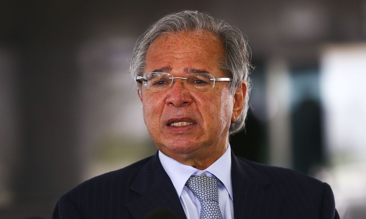 Ministro da Economia, Paulo Guedes, participa de evento no Palcio do Planalto 19/08/2020 REUTERS/Adriano Machado