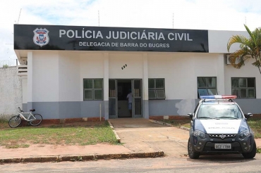 Delegacia de Barra do Bugres investiga o crime  Foto: Polcia Civil de MT