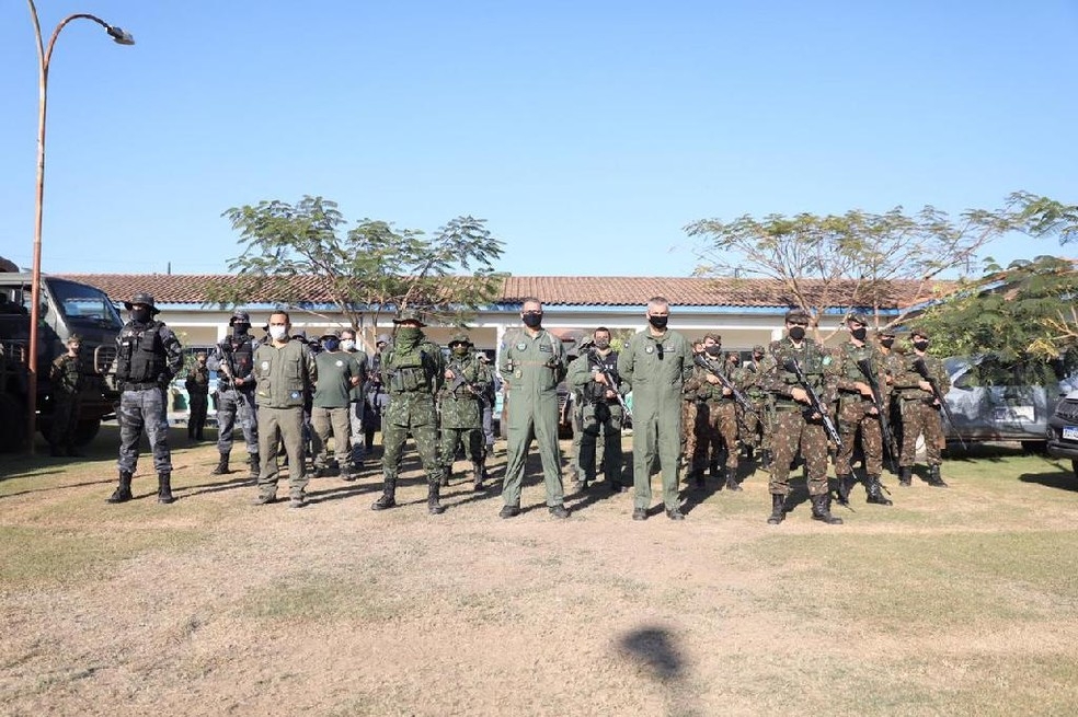 Chegada do Exrcito para reforar combate aos crimes ambientais em Mato Grosso  Foto: Assessoria