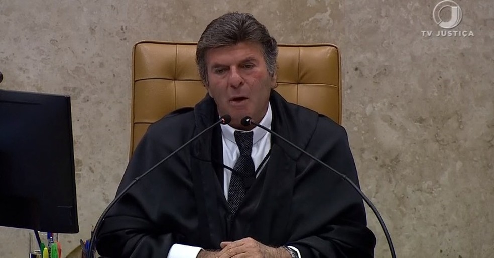 O presidente do STF, Luiz Fux  Foto: Reproduo