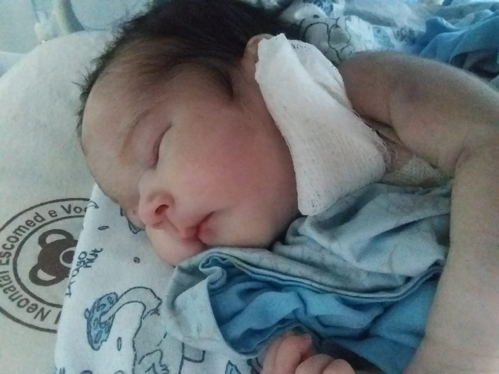 Davi Rodrigues precisa de doao de sangue em Cuiab  Foto: Arquivo Pessoal/Fabiana Fernanda da Silva