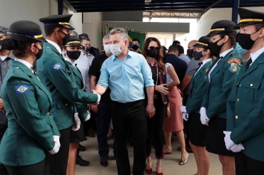 Governador anuncia concurso p�blico na �rea de seguran�a - Foto por: Mayke Toscano/Secom-MT