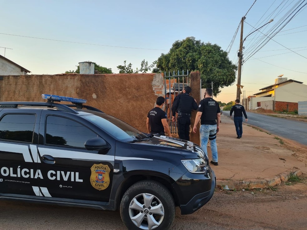 Policiais civis prenderam as duas mulheres em MT  Foto: Polcia Civil