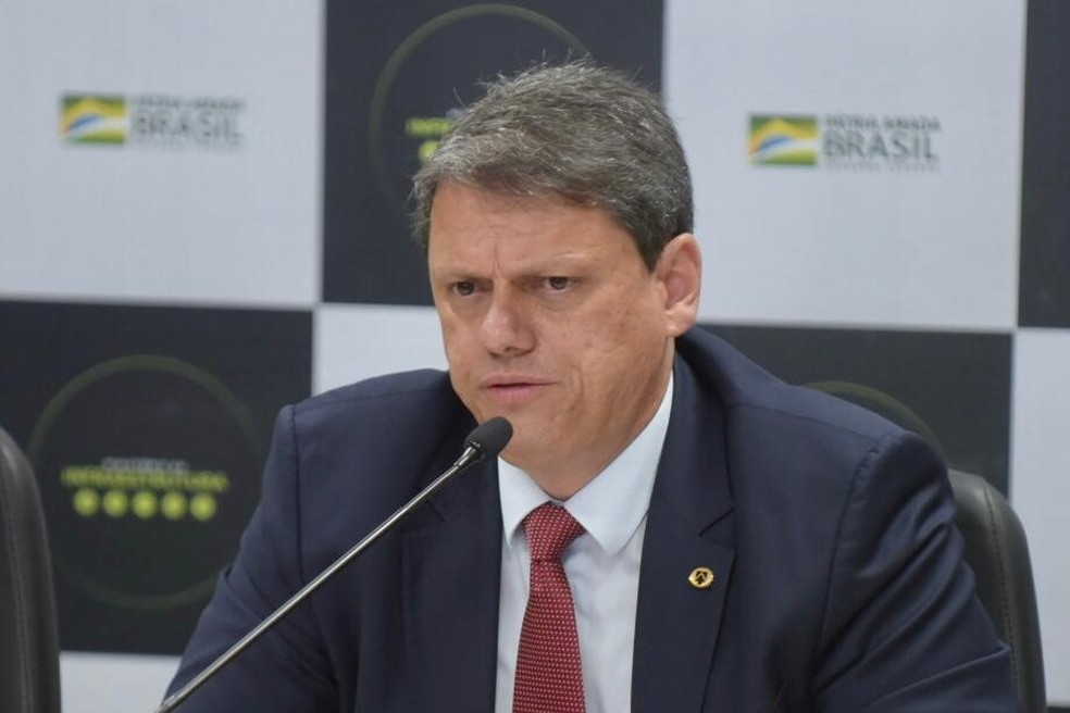 O ministro da Infraestrutura, Tarcisio Gomes de Freitas  Foto: Ricardo Botelho/Minfra