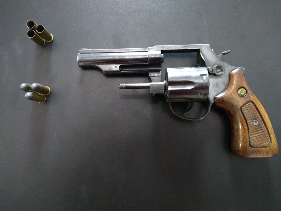 Arma apreendida pela polcia  Foto: Polcia Civil