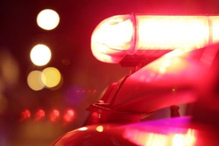 Viatura da Policial; o suspeito foi preso em flagrante