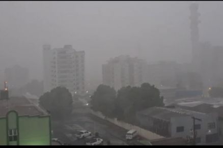 Temporal transformou a paisagem no Bairro Bandeirantes