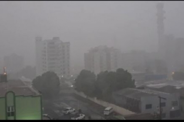 Temporal transformou a paisagem no Bairro Bandeirantes