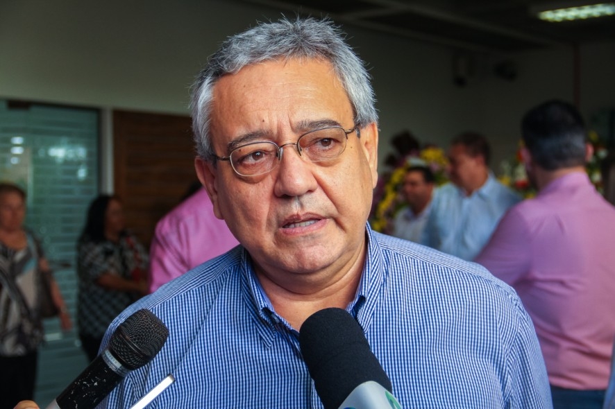 O secretrio de Estado de Infraestrutura Marcelo de Oliveira