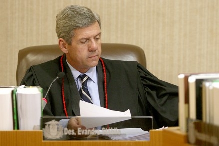 O desembargador aposentado Evandro Stbile, que foi condenado por improbidade administrativa