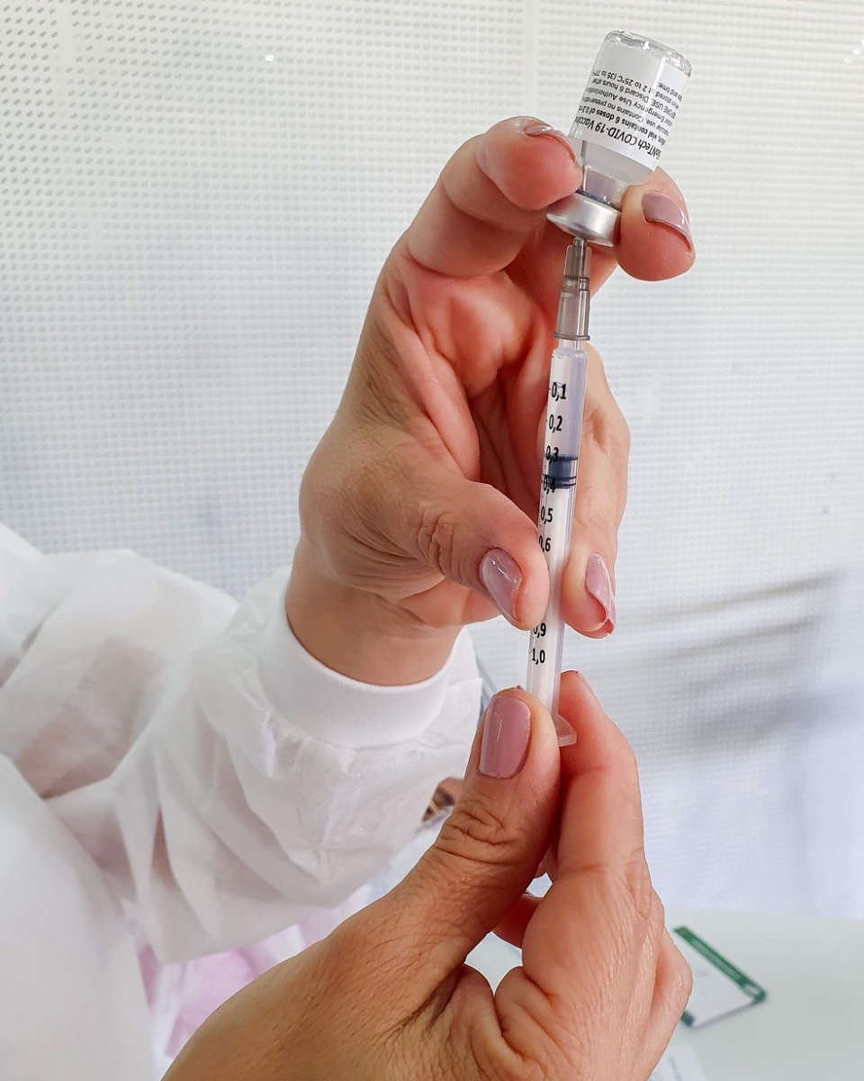 Vacina contra Covid-19  Foto: Prefeitura de Rio Claro