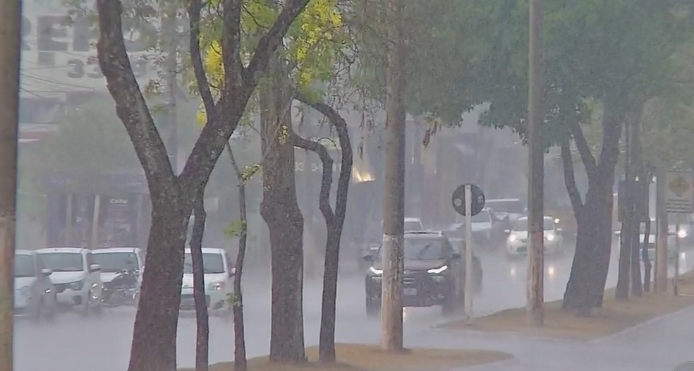 Cuiab pode ter temporais nesse fim de semana  Foto: Reproduo/TVCA