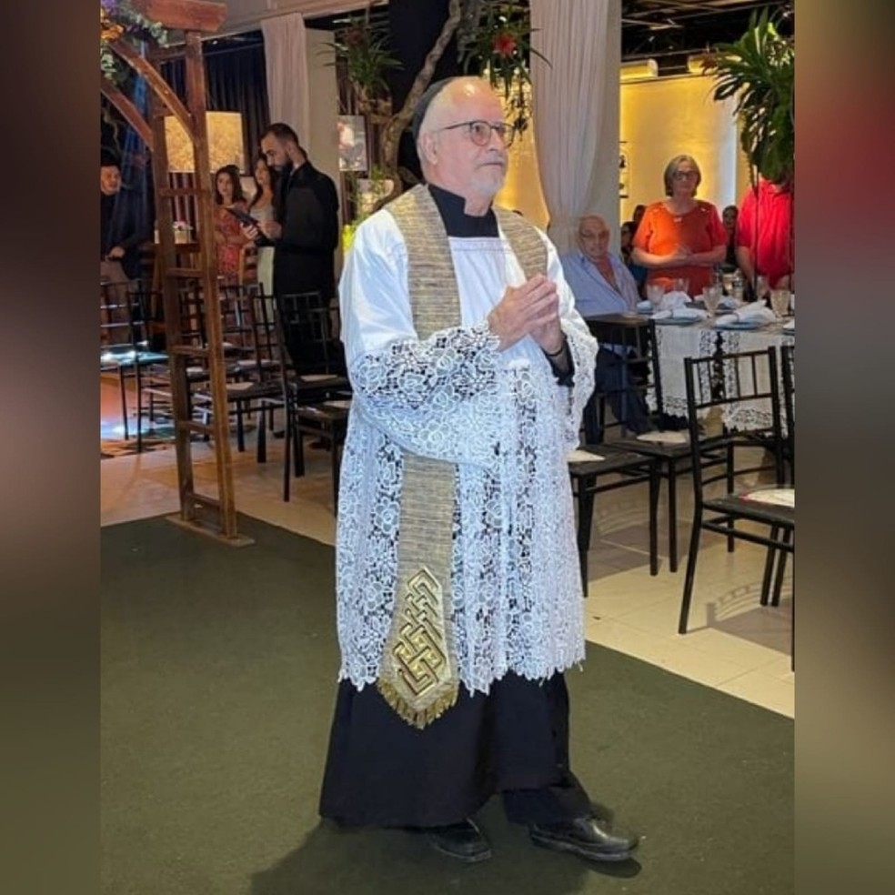 Padre Gaspar denunciou furto em igreja em MT  Foto: Divulgao