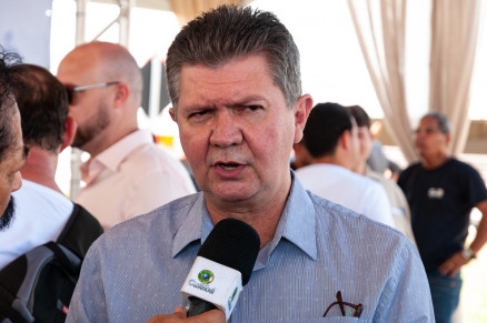 O secretrio de Estado de Segurana Pblica, Alexandre Bustamante