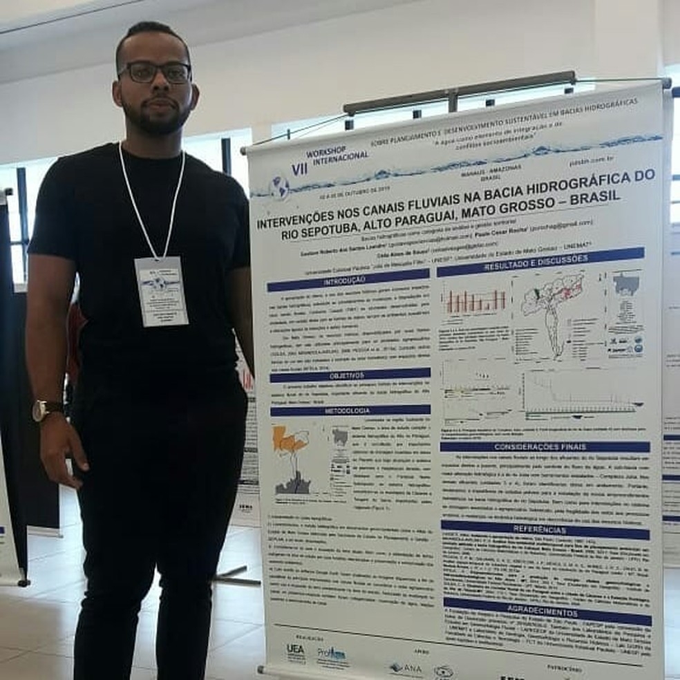 Professor Gustavo Roberto dntos Leos Saandro  Foto: Assessoria