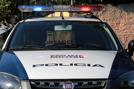 A equipe da Polcia Militar realizou a priso e encaminhou a mulher para a delegacia