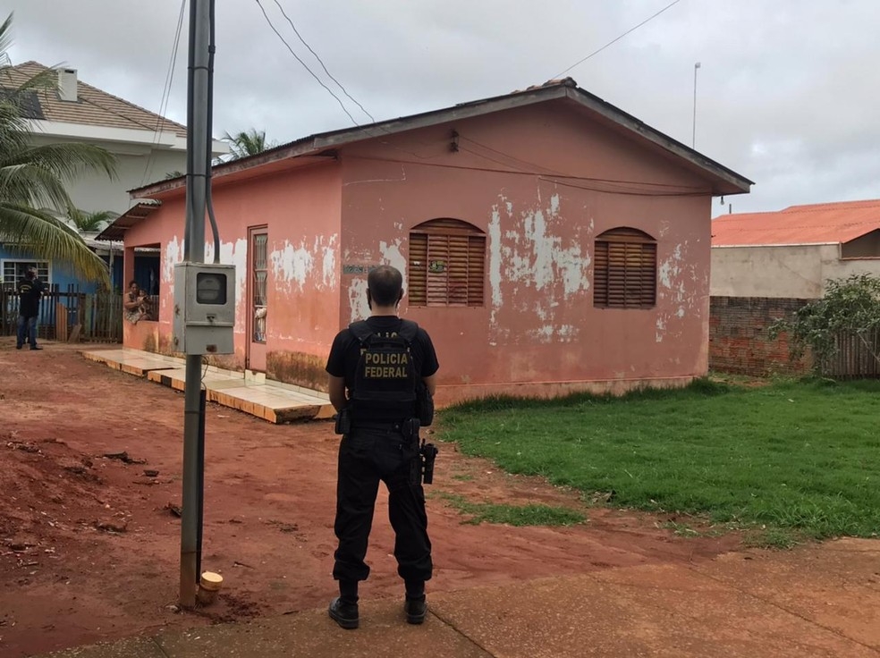 Polcia Federal cumpre mandados nesta quinta-feira em Campo Novo do Parecis (MT)  Foto: Polcia Federal