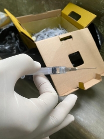 Falsos médicos reutilizavam seringas para economizar custos — Foto: Prefeitura de Campo Limpo Paulista/ Divulgação