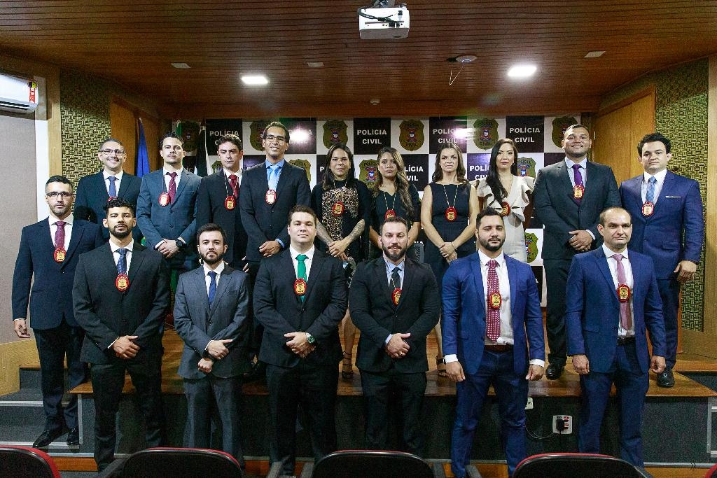 Posse de17 novos delegados da Polcia Civil de Mato Grosso