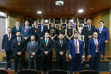 Posse de17 novos delegados da Polcia Civil de Mato Grosso 