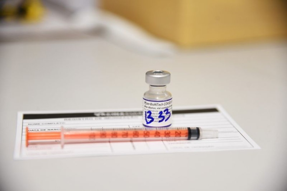 Campanha de vacinao contra a Covid-19 em Cuiab no parou durante feriado de Imaculada Conceio de Maria.  Foto: Gustavo Duarte/Secom-CBA