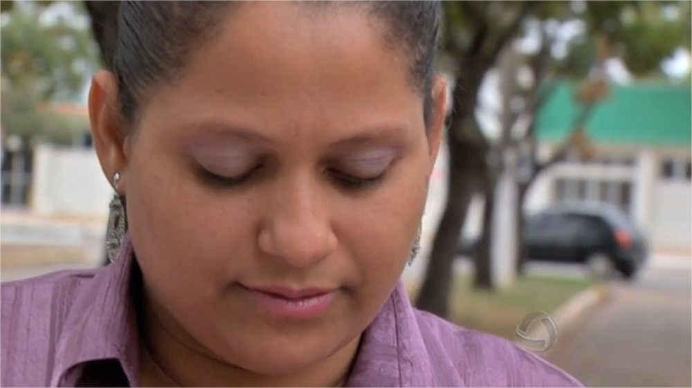 Luciene Dias da Costa que estava foragida voltou a ser presa  Foto: TVCA/Reproduo