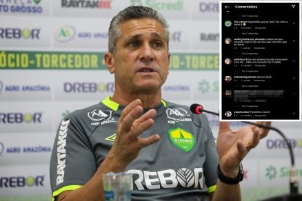 Torcedores (detalhe) se revoltaram com a sada de Jorginho