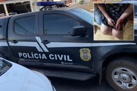 As vtimas foram agredidas violentamente; uma delas (detalhe) foi amarrada